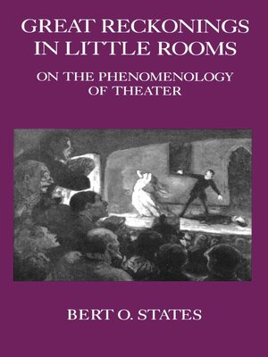 cover image of Great Reckonings in Little Rooms
